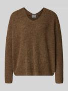 Oversized gebreide pullover van een mix van wol en alpaca, model 'THOR...
