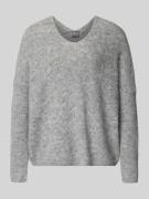 Oversized gebreide pullover van een mix van wol en alpaca, model 'THOR...