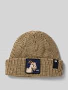 Beanie met motiefpatch, model 'THE HIM BEANIE'