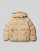 Regular fit donsjack in doorgestikte look, model 'Bo'