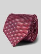 Zijden stropdas met logopatch (7 cm)