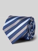 Zijden stropdas met statementpatch (7 cm)