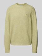 Gebreide pullover met wol