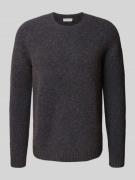 Gebreide pullover met ribboorden, model 'Adryan'