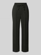 Sweatpants met viscose en steekzakken