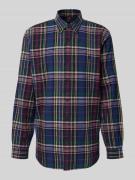 Custom fit vrijetijdsoverhemd met button-downkraag