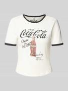 Regular fit T-Shirt met Coca Cola®-print, model 'COCA COLA LIFE'