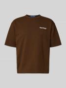 T-shirt met labelstitching