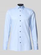 Super slim fit zakelijk overhemd met kentkraag