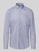 Slim fit zakelijk overhemd met kentkraag