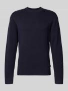 Gebreide pullover met ronde hals, model 'MILANO'