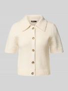 Gebreide cardigan met 1/2-mouwen