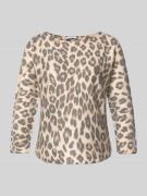 Gebreide pullover met ronde hals