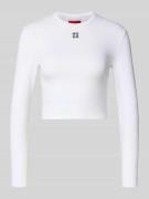 Regular fit shirt met lange mouwen van katoenmix, model 'DAFILOMENA'