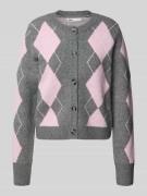 Regular fit gebreid jack met wol, modell 'BRIGHTON'