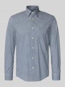 Shaped fit vrijetijdsoverhemd van puur katoen