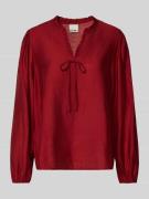 Regular fit blouse met ruches, model 'KARLANI'