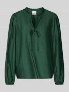 Regular fit blouse met ruches, model 'KARLANI'