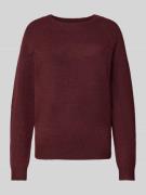 Regular fit gebreide pullover met raglanmouwen, model 'RICA'