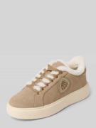 Sneakers van leer met siersteentjes, model 'VENUS'