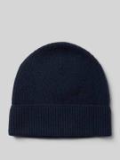 Muts van puur kasjmier in gebreide look