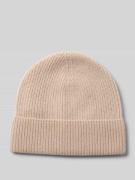 Muts van puur kasjmier in gebreide look