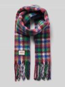 Sjaal met labelpatch, model 'Plaity'