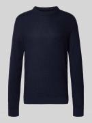Gebreide pullover met ronde hals, model 'ROY'
