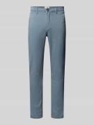 Regular fit chino met stretch, model 'MARCO'