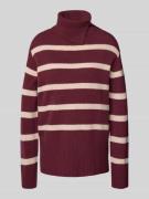 Regular fit gebreide pullover van pure wol