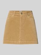 Minirok in ribcordlook met 5-pocketmodel