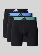 Boxershort met elastische logoband in een set van 3 stuks
