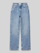 Straight fit jeans van puur katoen, model 'AUTHENTIC'