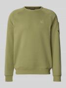 Sweatshirt met labelpatch