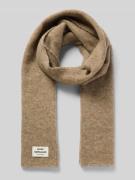 Sjaal met labeldetail