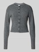 Gebreid jack met ronde hals, model 'NOLA'