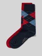 Sokken met elastische ribboordjes in een set van 2 paar