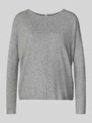 Comfort fit gebreide pullover van viscosemix, model 'BREEZE AURA'