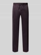 Slim fit broek met vetersluiting, model 'SpartaFlex'