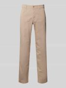 Slim fit chino met steekzakken