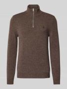 Gebreide pullover van lamswol