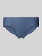 Broek met labelprint