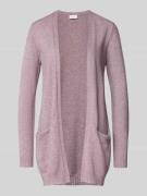 Gebreid jack met opengewerkte voorkant, model 'RIL'