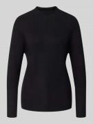 Gebreide pullover met ribboorden, model 'KANITA'