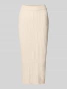 Gebreide rok met structuurmotief, model 'KANITA'