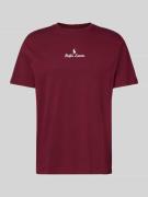 T-shirt met labelstitching