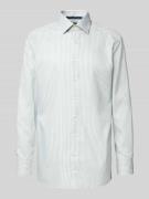 Regular fit zakelijk overhemd met kentkraag