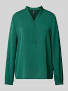 Regular fit blouse met V-hals