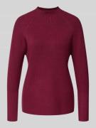 Gebreide pullover met ribboorden, model 'KANITA'