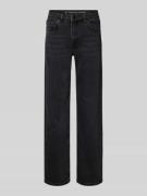 Straight fit jeans met steekzakken